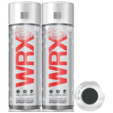 2X WRX Matt Black Spray Paint 400ml Spray Paint